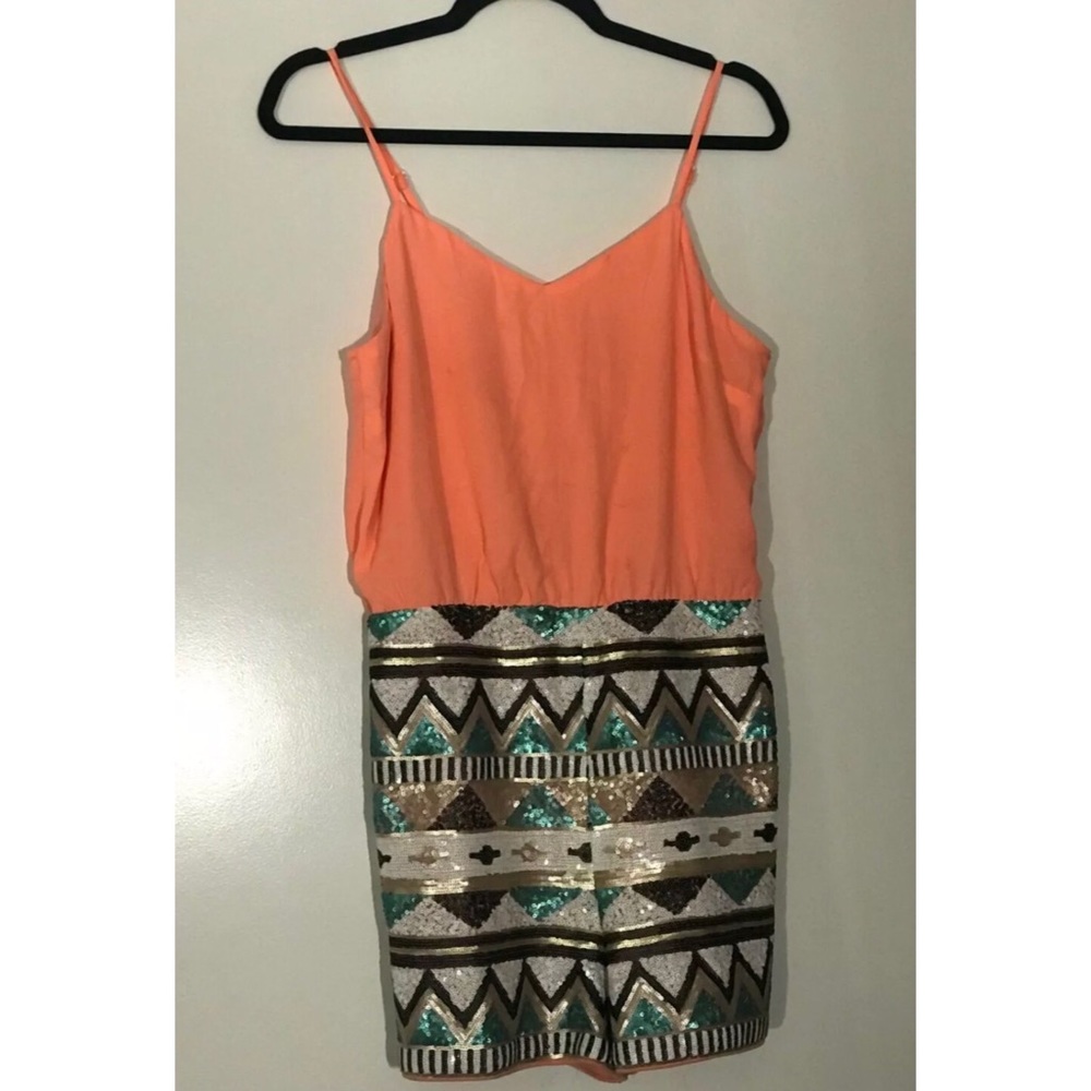 SOLD ON FB Sequined romper